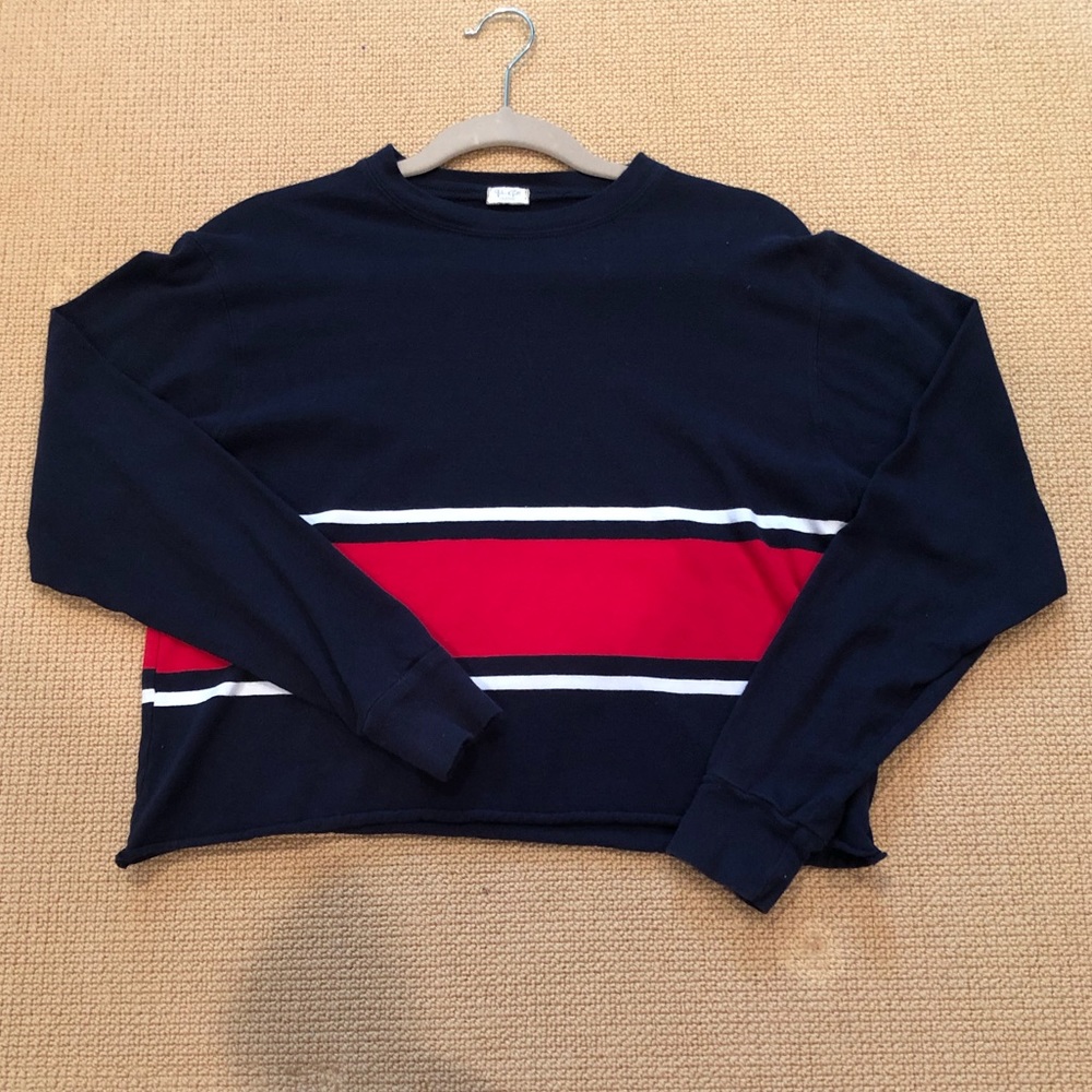 navy long sleeve